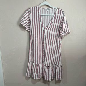 OVS Striped Mini Dress